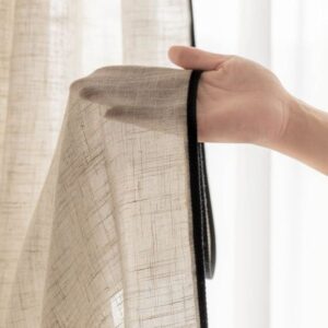 Blexos Velvet Curtains 7 Feet Long for Living